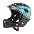 thumbnail image 3 of Casco de bicicleta para niños, equipo de protección, transpirable, a prueba de golpes, equipo de ciclismo para ciclismo de equilibrio y equitación. Azul y naranja, 3 of 8