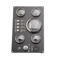 thumbnail image 3 of Boat Gauge Set Instrument Panel, Boat Dash Instrument Panel 5 Gauge Set 0.0 To 99999.9H Low Consumption Oil Level Display  for 12V Yacht, 3 of 7