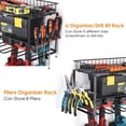 thumbnail image 4 of Heavy Duty Floating Tool Shelf&Organizer Wall Mounted for Handheld & Power Tools, 4 of 8