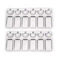 thumbnail image 1 of 2 Pcs Plateau Aquarelle pour Professionnels Aluminium Robuste 9.04x4.32x0.39 Po, 1 of 9