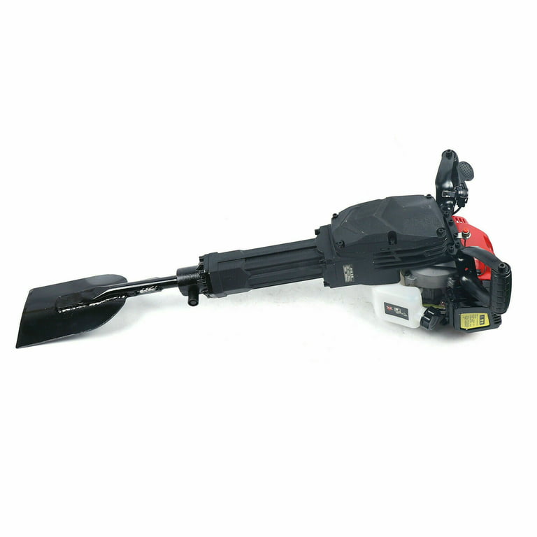 Landworks Otf-guo003 8 X 39 In. Heavy Duty Eco-friendly Electric Earth Ice Auger Power Head With Cordless Steel, Lithium Ion Battery & Charger Holes