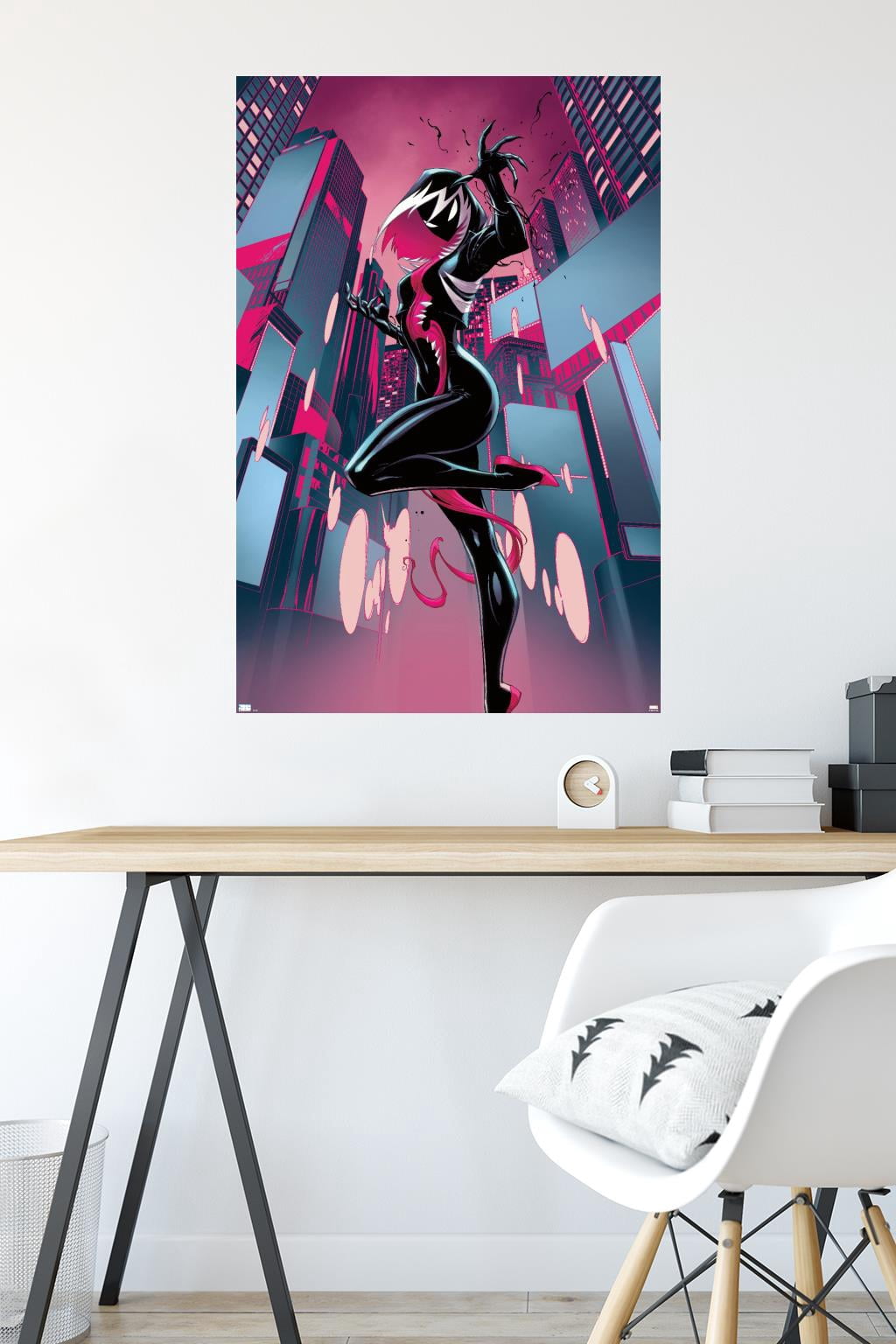 Marvel Comics - Ghost Spider Venom - Spider-Gwen #24 Wall Poster, 22.375" x 34"