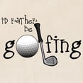 thumbnail image 2 of CafePress - Id Rather Be Golfing Tote Bag - Unisex Canvas Tote Bag, Beige, 1-Piece, 2 of 7