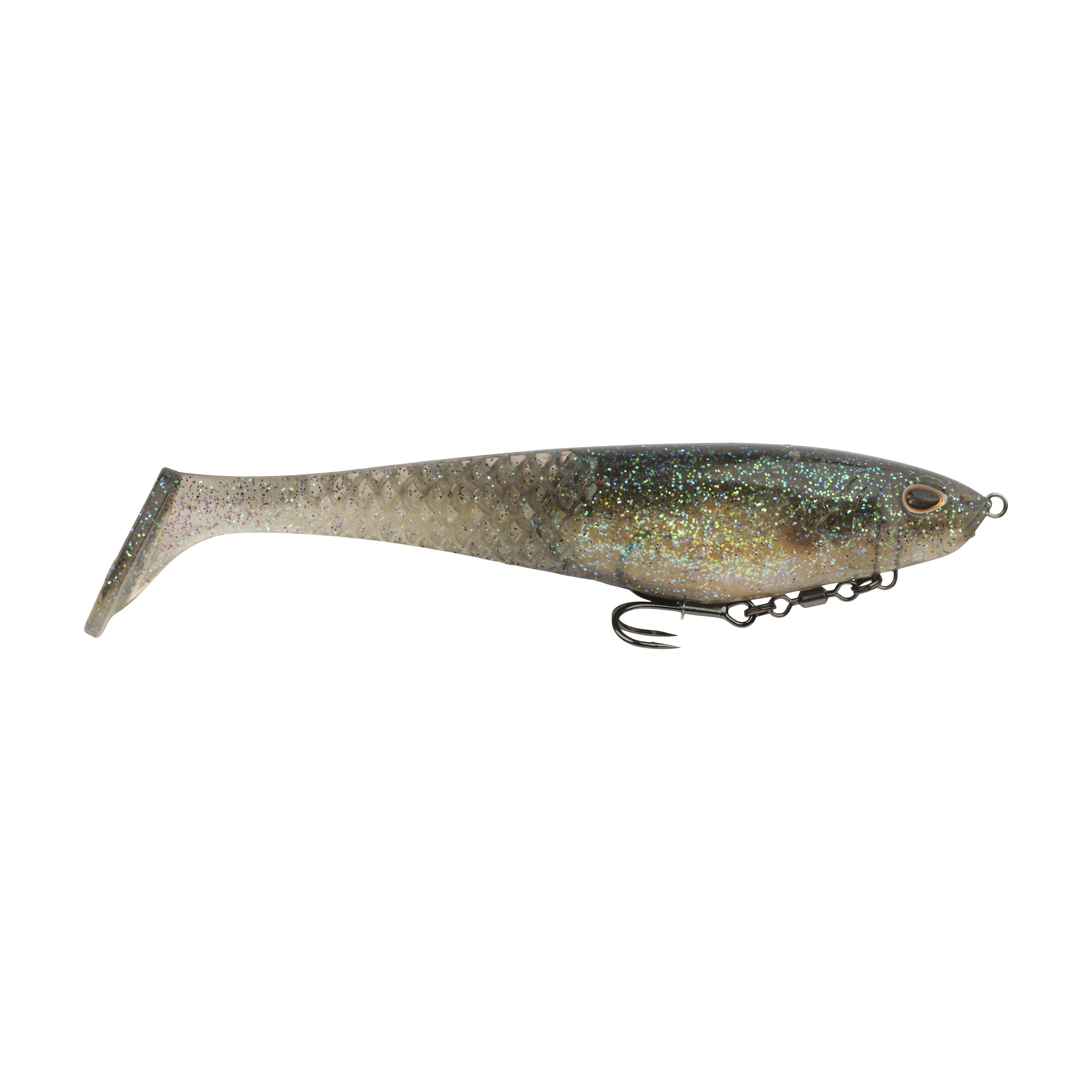 (2 pack) Berkley PowerBait® CullShad, 6 in, Electric Shad