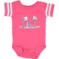 thumbnail image 3 of Inktastic Skeleton Pukes Rainbow Boys or Girls Baby Bodysuit, 3 of 5