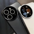thumbnail image 2 of Designed for iPhone Case,Luxury Matter Skin Touch Hard PC Circular Camera Lens Protection Shockproof Protective Cover Phone Case (iPhone 14 Pro,Orange), 2 of 5