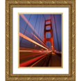 thumbnail image 1 of Karthik 15x18 Gold Ornate Wood Framed with Double Matting Museum Art Print Titled - Rush hour, 1 of 4