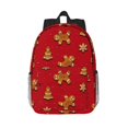 thumbnail image 1 of Disketp Gingerbread Man Mochila Escolar de 15 Pulgadas, Mochila Ligera para Estudiantes, Viajes y Trabajo, Cómoda y Resistente para el Uso Diario, 1 of 6
