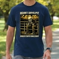 thumbnail image 2 of Heart Says Pit Knees Say Balcony T-Shirt – Funny Concert & Music Lover Graphic Tee, 2 of 5
