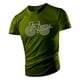 thumbnail image 2 of Camiseta de cuello redondo de gran tamaño para hombre, Camiseta con estampado de bicicleta Simple, camiseta de manga corta de secado rápido para deportes al aire libre, alta calidad, 2 of 4