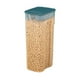 thumbnail image 3 of Recipiente hermético transparente con tapa para almacenar alimentos, ideal para cereales, azúcar, harina, arroz, frutos secos y aperitivos. Ideal para la despensa. Conserva la frescura. Blahzhy, 3 of 9