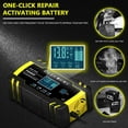 thumbnail image 2 of Chargeur de Batterie de Voiture 12v 24v Type Réparation de Camion EU, 2 of 9
