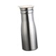 thumbnail image 3 of Jarra de agua de acero inoxidable con tapa de PP, dispensador de bebidas, jarra de jugo, tetera de 100 ml para restaurantes, fiestas, oficinas, casas Tapa blanca, 3 of 8