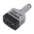 thumbnail image 3 of Portable DC 12V/24V to AC 220V USB Car Power Inverter Converter Charger Adapter, 3 of 7