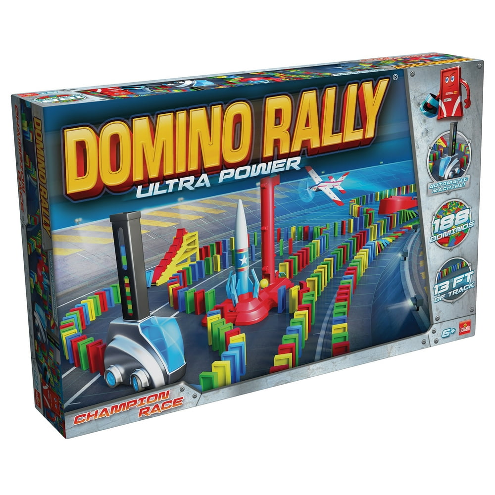 Goliath Domino Rally Ultra Power Dominoes for Kids STEMBased