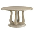 thumbnail image 3 of Pemberly Row 5-Piece Round Wood Dining Table Set in Brown and Beige, 3 of 13
