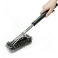 thumbnail image 1 of OUSITAID Brosse de Nettoyage Robuste pour Gril de 18” Outil BBQ Brosse pour Gril Brosses en Acier Inoxydable, 1 of 1
