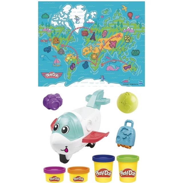 Masas Play-Doh Hasbro Aeroplano Explorador
