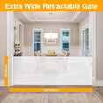 thumbnail image 5 of Retractable Baby Gates for Stairs - Kailwokk Safety Mesh Dog Gate Extends, 5 of 5