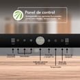 thumbnail image 4 of Campana Extractora de Pared ERA 90 cm Negra Acero Inox, 4 of 6
