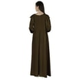 thumbnail image 5 of Bimba Abaya Islamic Prayer Dress With Hijab For Women'sFront Button PlacketMuslim Dress, 5 of 8