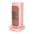 thumbnail image 3 of Space Heater 1300W Electric Heater PTC Ceramic for Home Desktop Bedroom Pink, 3 of 8
