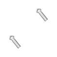 thumbnail image 2 of ZLight Copper Nozzle for T 3D Printers Parts Plated Durable Non Stick High Performance M6 Thread Stainless Steel silver 1.2mm,1.75mm 2Set, 2 of 6