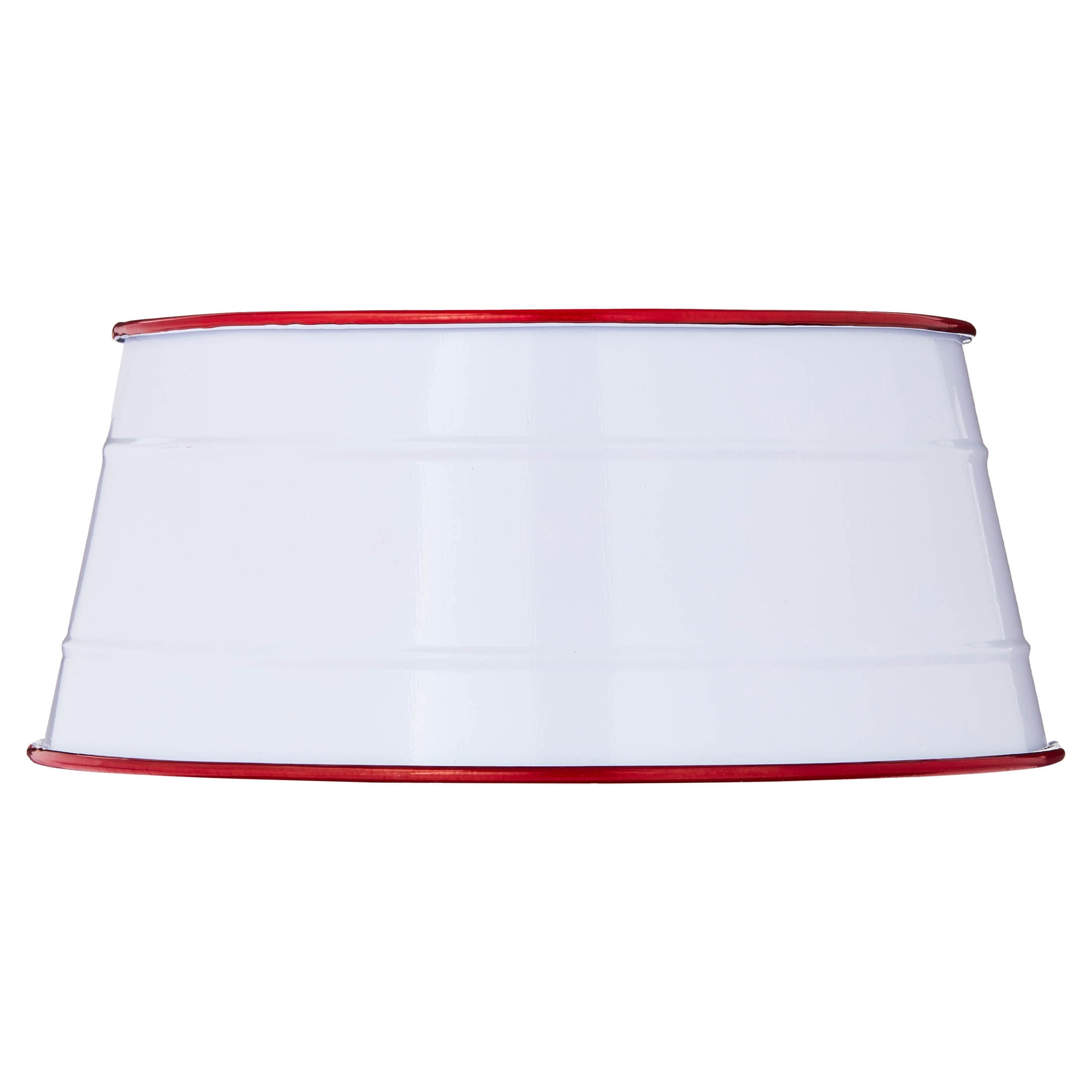 Metal Mini Christmas Tree Collar, Red and White, 9", by Holiday Time