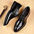 thumbnail image 4 of Men's Plain Toe Business Formal Shoes for Wedding 2026 Collection, 4 of 4