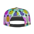 thumbnail image 3 of Uemuo Graffiti Pineapples Pattern Women's Baseball Cap,Straight Brim Hat,Golf Dad Hat,Travel Hat,Sun Protection Cap,Everyday Accessory, 3 of 9