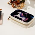 thumbnail image 7 of Starry Unicorn Portable Velvet Jewelry Stand Organizer Box with Removable Compartment - Gift, Jewelry Display, 7 of 7