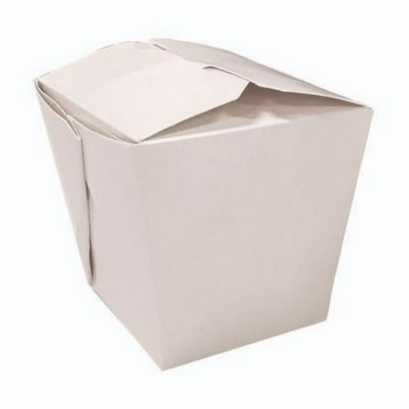 32 oz Food Pail - Paper - White - Box of 400
