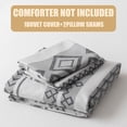 thumbnail image 4 of Duvet Cover Queen Tree Branches Pattern Bed Sets Ultra Soft Microfiber Bed Set Piece Breathable Queen Duvet Cover Set with Zipper Closure Corner Ties (x ), 4 of 8