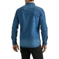 thumbnail image 4 of Lee® Men's Extreme Motion All Purpose Long Sleeve Denim Shirt, 4 of 5