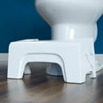 thumbnail image 3 of Squatty Potty Fold N Stow Folding Toilet and Bath Stool, 7", 3 of 19