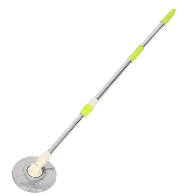 Miangastore 1 Set Replacement Rotating Mop Rod Round Mop Head Detachable Mop Handle