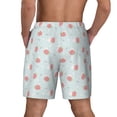 thumbnail image 4 of Uemuo Strawberry Pattern Mens Swim Trunks Quick Dry Board Shorts with Mesh Lining, Stretch Beach Shorts Quick Dry No-Chafing Board Shorts-X-Large, 4 of 9
