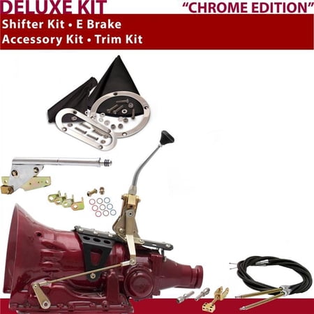 American Shifter C6 Shifter Kit 8 in. E Brake Cable Trim Kit for D56E4