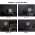 thumbnail image 3 of Yayeee LED Plug in Night Light for The Home with Auto Dusk to Dawn Light Sensors, 2 Pack, Green Tennis Pattern, 3 of 6