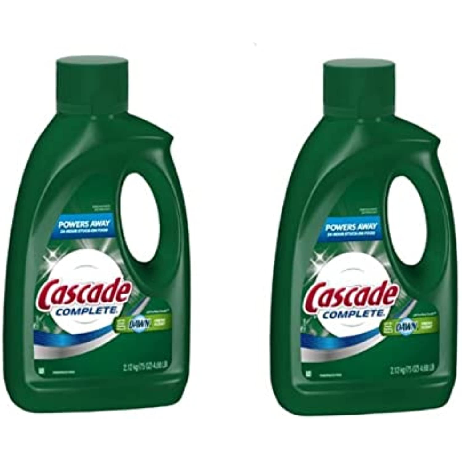 Cascade Complete Gel Dishwasher DetergentFresh Scent75 Oz. (2 Pack