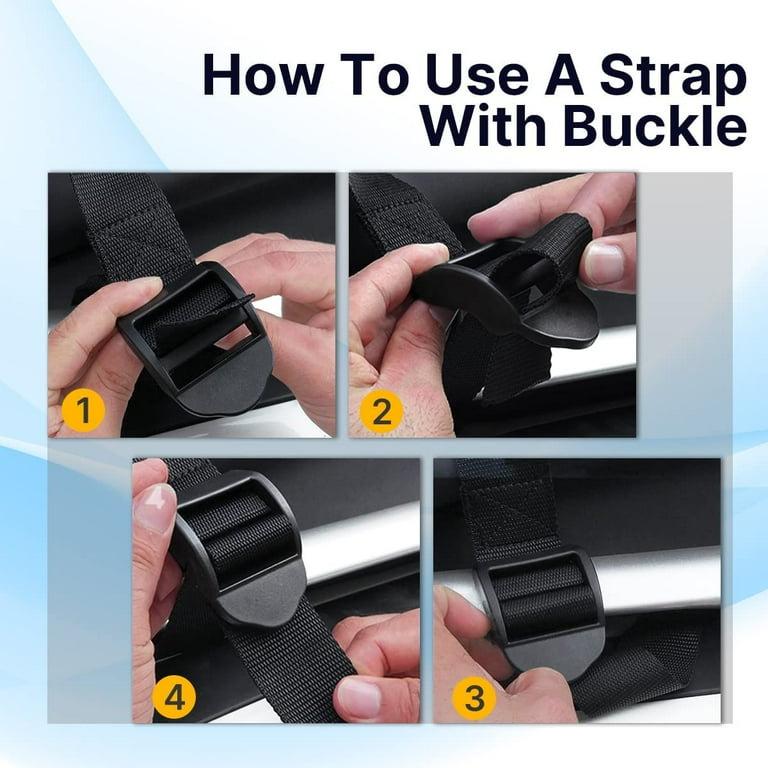 Kingfun Car Rooftop Cargo Carrier Bag, Waterproof 20 Cubic Feet Car Roof Luggage