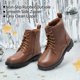 thumbnail image 2 of Bota DREAM PAIRS para Niños Combat Marrón Talla 1, 2 of 6