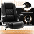 thumbnail image 4 of High Back Office Chair – Adjustable Ergonomic Desk Chair with Lumbar Support, 4 of 8