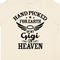 thumbnail image 4 of Inktastic Handpicked for Earth By My Gigi in Heaven with Angel Wings Boys or Girls Toddler T-Shirt, 4 of 5