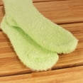 thumbnail image 2 of Women's Extra Large Fuzzy Soft Colored Cozy Plush Warm Fluffy Socks - Assortment A - 4 Pairs, 2 of 6