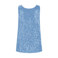 thumbnail image 4 of Aricy Womens Summer Fashion Sequin Tops Fashion Scoop Neck Sparkle Shimmer Sleeveless Tanks Tops for Women Casual Glitter Party Tanks Vest Blouses, 4 of 4