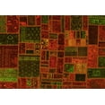 thumbnail image 1 of Ahgly Company Indoor Rectangle Oriental Yellow Modern Area Rugs, 8' x 12', 1 of 4