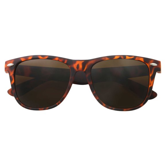 grinderPUNCH Large Frame Black 80's Retro Classic Trendy Stylish Sunglasses for Men Women