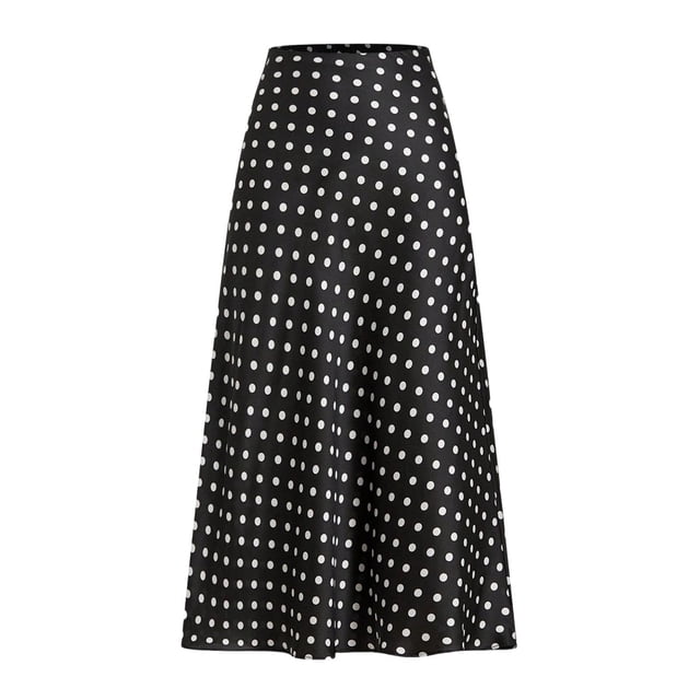 TaTaai Women's High Waist Elastic Waist Three-Tiered Maxi Skirt Solid Color Linen Blend Casual Long Skirt with Pockets for Daily Outings and Vacation Gift