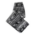 thumbnail image 2 of Boho Harem Pants Elephant Women Pants Thai Casual Clothing Wide Leg, Hippie Lady White Fish Scale, 2 of 8